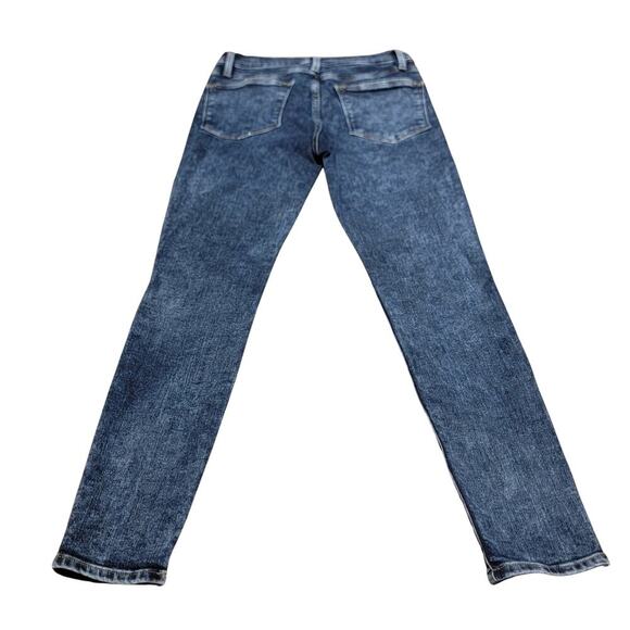 FRAME Le High Skinny Trumbull Jeans Womens 27 Dark Wash Designer Stretch Denim - Picture 9 of 15